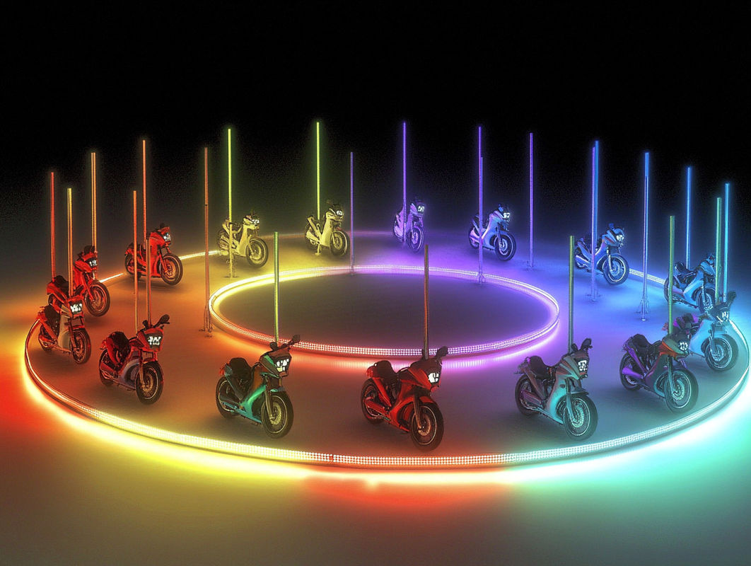 Bersepeda Motor Taman Hiburan Peralatan Pusat Permainan Indoor Keluarga Peralatan 5,5m