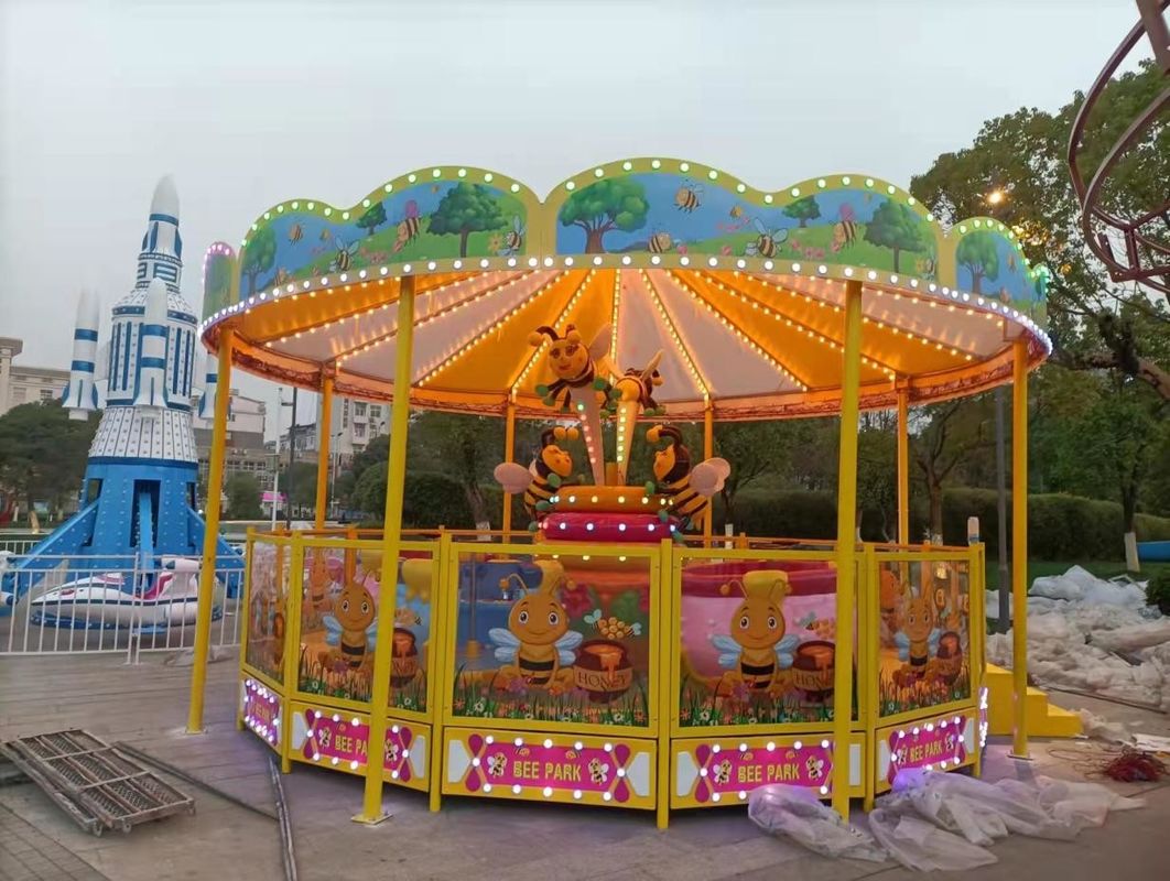 18 Orang Fasilitas Hiburan Anak-anak Bee Like Spray Ball Mobil Taman bermain 10 Orang