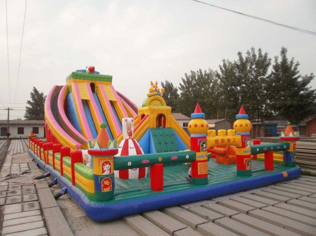 Anak-anak Anak-anak Kastil Inflatable Outdoor Indoor Blow Up Bounce House Custom Logo