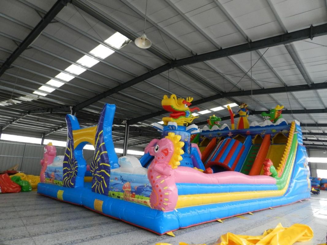 Anak-anak Anak-anak Kastil Inflatable Outdoor Indoor Blow Up Bounce House Custom Logo