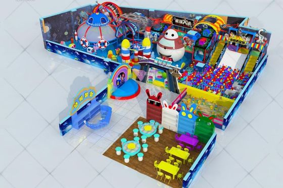 Ruang Besar Kastil Naughty Paradise Taman Permainan Indoor